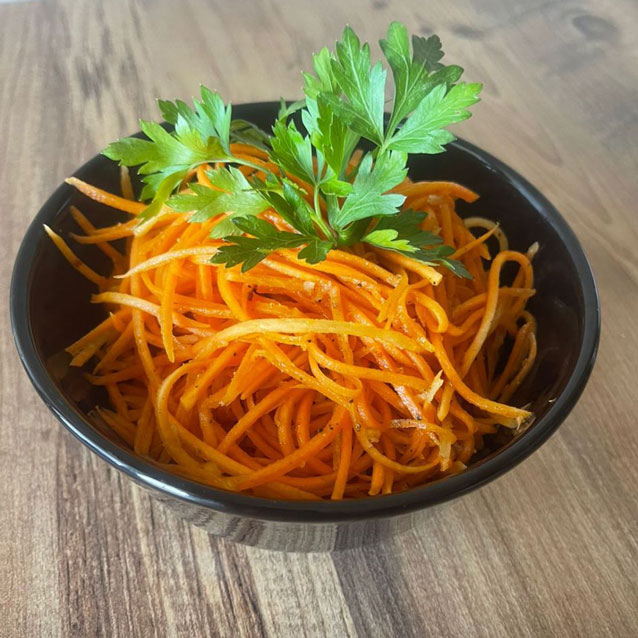 Sarımsaklı açı havuç salatası